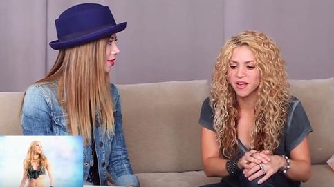Así reacciona Shakira al ver sus viejos videoclips