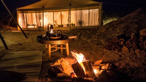 Un camping de lujo en mitad del desierto