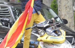 Marichalar, en moto acuática por Madrid