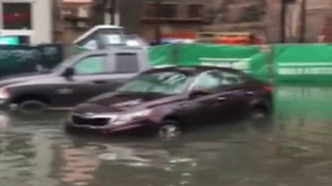 Una tormenta tropical provoca graves inundaciones en Nueva Orleans
