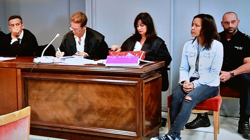 Foto: Ana Julia Quezada durante la lectura de la sentencia condenatoria. (EFE)