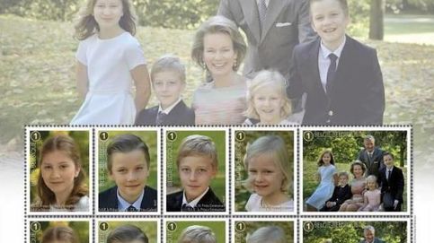 Así son los nuevos sellos de la familia real belga