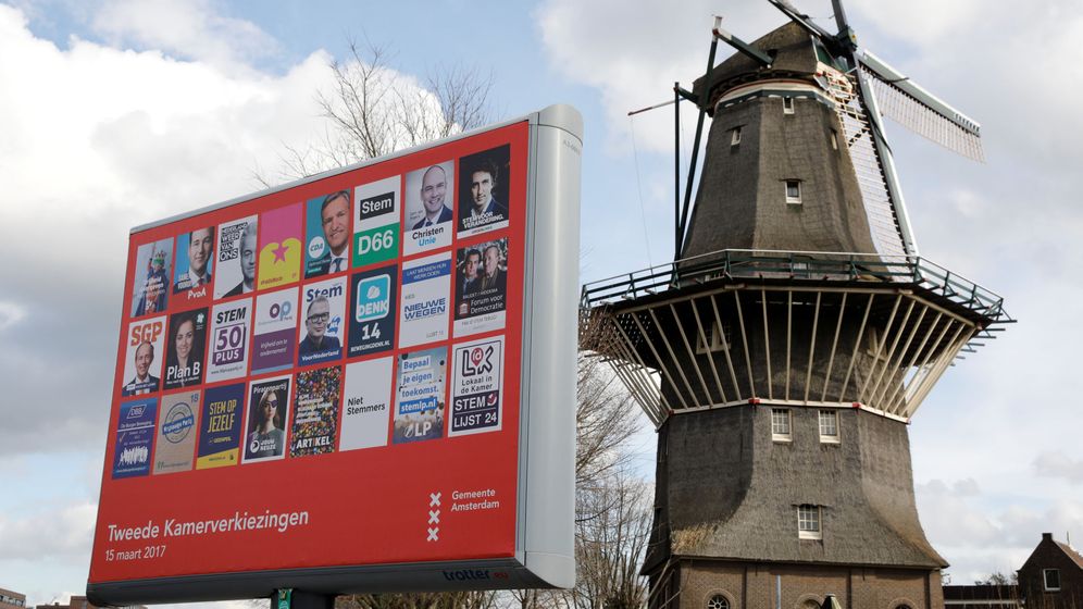 Foto: Imagen de archivo de una campaña política holandesa. (Reuters)