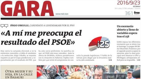 Urkullu se confiesa tímido y preocupado por el resultado del PSOE en el 25S