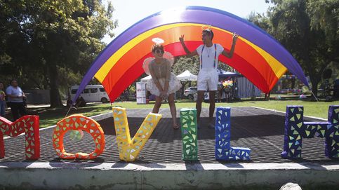 Manifestación para pedir el matrimonio igualitario en Chile