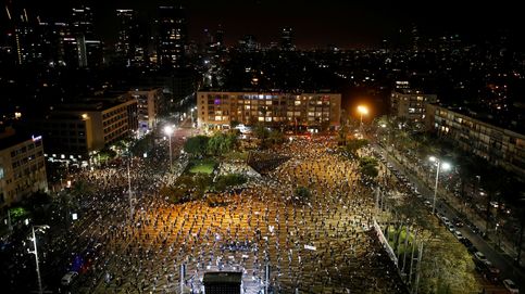 El coronavirus no impide que cientos de personas salgan a las calles de Tel Aviv contra Netanyahu