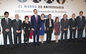 Los Reyes entregan los XIII Premios de Periodismo Internacional