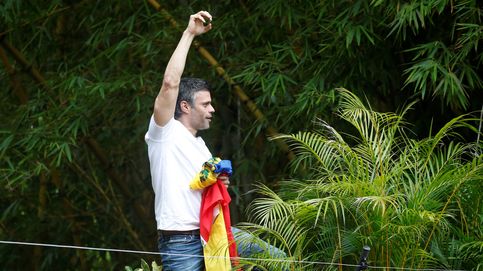 Primeras horas de libertad de Leopoldo López en imágenes