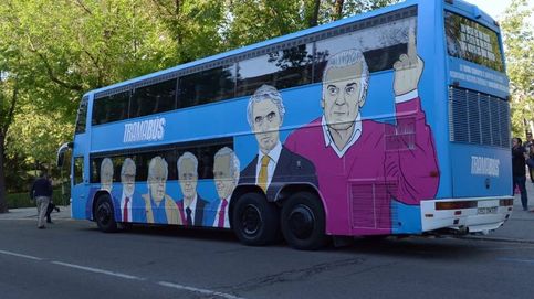 Así es el 'Tramabús', el autobús de Podemos contra la mafia y la corrupción de las élites