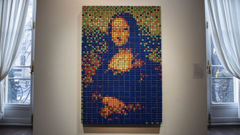 Subastan en París una 'Mona Lisa' hecha con cubos de Rubik