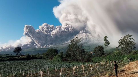 Erupción del Sinabung  y la nueva realidad, un año después: el día en fotos 