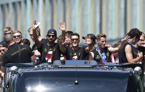 Alemania celebra su cuarto Mundial en Berlín