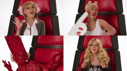 Christina Aguilera se mofa del resto de divas del pop en ‘La Voz’ USA