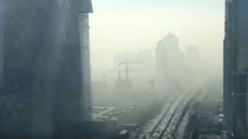 El inquietante vídeo a cámara rápida de la contaminación en Pekín