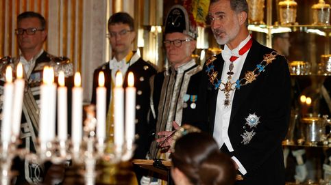 Los Reyes presiden la cena de la OTAN en el Palacio Real