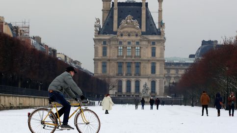 París, cubierta de nieve