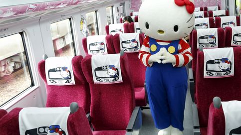 El tren temático Hello Kitty ya está en funcionamiento