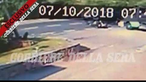 El vídeo del accidente en moto de George Clooney en Cerdeña que pudo acabar en tragedia