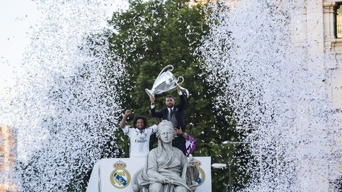 Así fue la celebración del Real Madrid con Carmena, Cifuentes y Cibeles