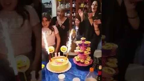 Una niña se prende fuego en su cumpleaños 