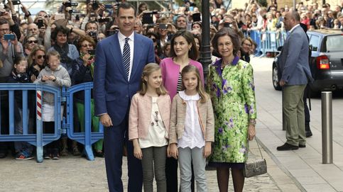 La Familia Real, fiel a la tradicional misa de Pascua en Palma