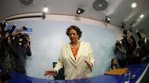 Rita Barberá, en rueda de prensa tras la imputación del PP