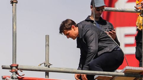 Tom Cruise se la pega durante una secuencia de acción