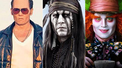 Johnny Depp y sus espectaculares cambios físicos por exigencias del guión