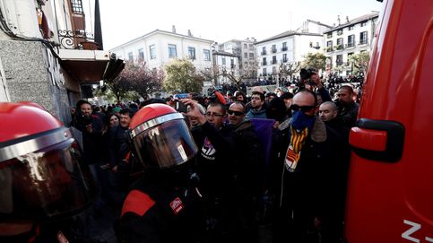 Las fotos de la tensión en Alsasua por el acto de España Ciudadana