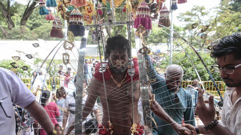 Las impactantes imágenes del festival hindú Thaipusam