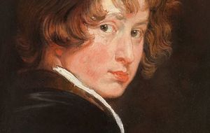 El joven Van Dyck en el Museo del Prado