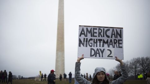 Las imágenes de la marcha de las mujeres en Washington contra Trump