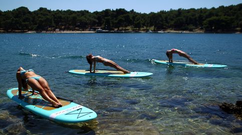 Las clases de paddleboard yoga más relajantes