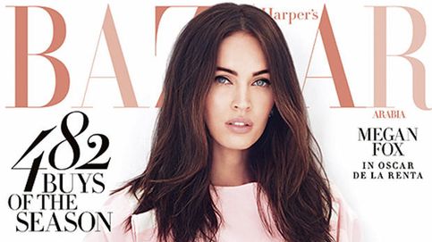 Megan Fox posa muy sugerente para 'Harper's Bazaar' Arabia
