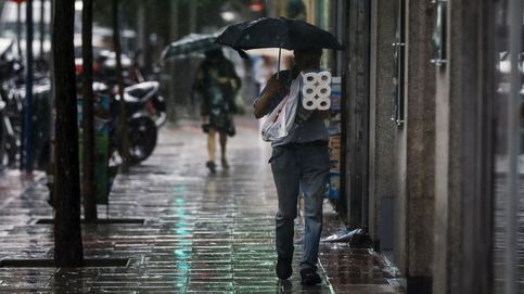 Las mejores fotos de las fuertes lluvias en España