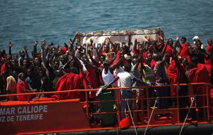 775 inmigrantes rescatados en el Estrecho