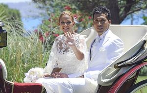 La boda de Tamara Gorro y Ezequiel Garay, en imágenes