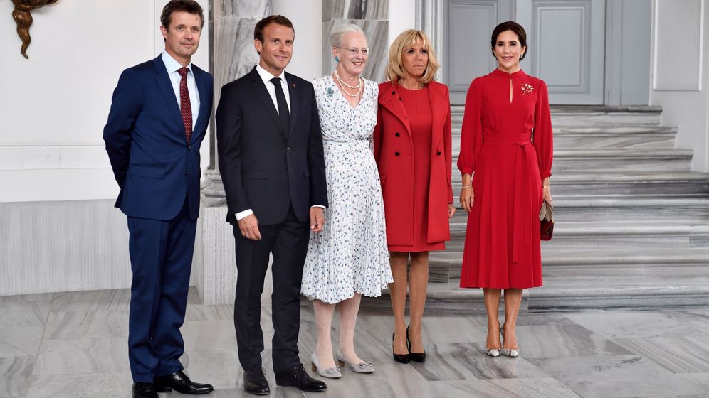 Foto: Visita oficial dos Macron Ã  Dinamarca.  (EFE)