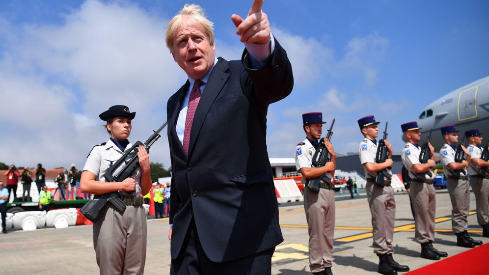 Foto: El primer ministro de Inglaterra, Boris Johnson, en la cumbre del G-7. (EFE)
