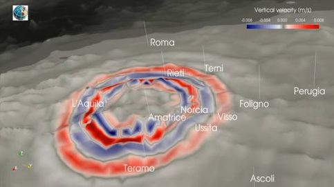 Terremoto en Italia: así se propagaron las ondas sísmicas en el centro de la península