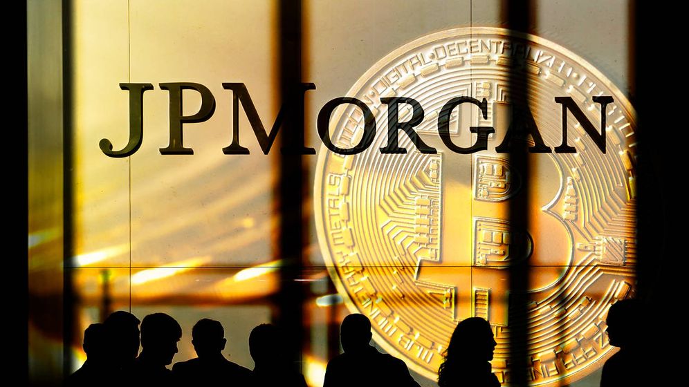Foto: JP Morgan y bitcoin. (EC)