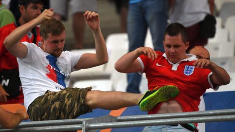 Los ultras rusos terminaron el partido yendo a pegar a los aficionados ingleses