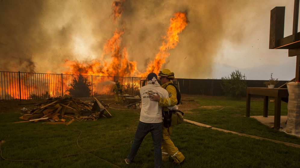 Resultado de imagen para fotos del incendio que hay en california