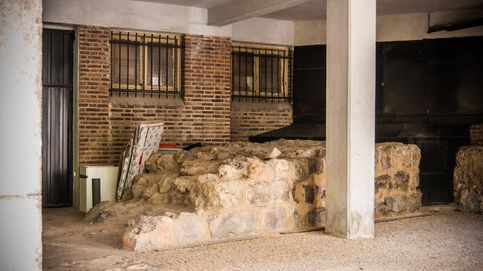 Todas las fotos del 'secuestro' de la muralla árabe en un garaje de Madrid