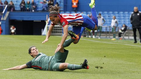El fútbol femenino se gana su hueco en el Calderón