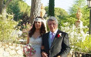 Así fue la boda de Lucía Cerezo, hija del presidente del Atlético del Madrid