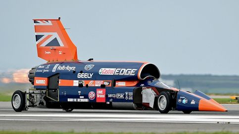 Bloodhound, el coche de los 1609 kilómetros por hora, calienta motores