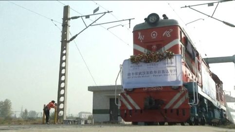 Se estrena el primer tren que unirá el centro de China con Europa