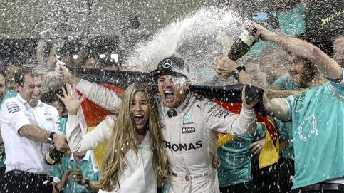 Así fue la celebración de Rosberg, nuevo campeón de la Fórmula 1