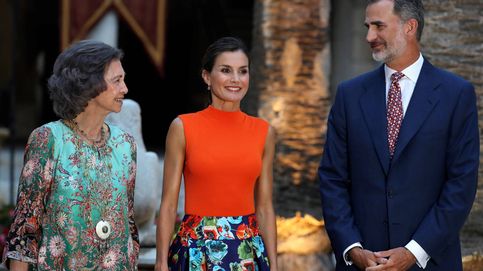 Álbum: los gestos de la nueva concordia de la familia real en el Palacio de la Almudaina